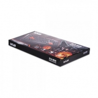 купить Клавиатура, Delux, DLK-9020UB, Игровая, USB, Кол-во стандартных клавиш 104, 5 мультимедиа-клавиш, Размер: 461,5*190,5*23,0 мм., Длина кабеля 1,75 метра, Защита от случайного пролива воды/кофе, Анг/Рус/Каз, Чёрный в Алматы фото 2