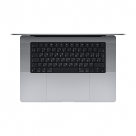 купить MacBook Pro 16.2-inch, SPACE GRAY, Model&nbsp;A2485, M1 Max with 10C CPU, 24C GPU,32GB unified memory,140W USB-C Power Adapter,512GB SSD storage,3x TB4, HDMI, SDXC, MagSafe 3,Touch ID,Liquid Retina XDR display,Force Touch Trackpad,KEYBOARD-SUN в Алматы фото 2