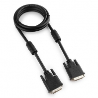 Купить Кабель DVI-D single link Cablexpert CC-DVI-BK-6, 19M/19M, 1.8м, черный, экран, феррит.кольца, пакет Алматы