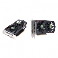 купить 4GB GTX1050 Ti GDDR5 128-bit 1290/1392 MHz, 7010 MHz, PCIex3.0x16 DP HDMI DVI AFOX (AF1050TI-4096D5H2-V3) Fan, 195 мм, 2 слота в Алматы фото 2