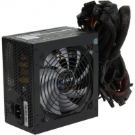 купить Блок питания, Aerocool, KCAS-850G, 850W, ATX, APFC, 20 4 pin, 4 4pin, 7*Sata, 4*Molex, 1*FDD, 4*PCI-E 6 2 pin, RGP 4pin-F, RGB 4pin-M, Поддержка Haswell, Вентилятор 12 см, Кабель питания, Чёрный в Алматы фото 2