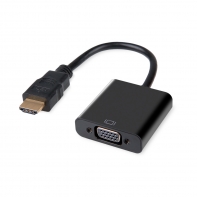 купить Переходник, iPower, HDVGAB, HDMI на VGA, Чёрный в Алматы фото 1