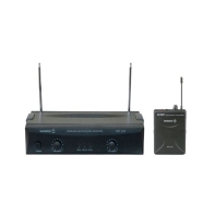 купить Комплект беспроводных петличных микрофонов WORK WR 204/2, 4 канала VHF в Алматы фото 1