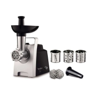 Купить Мясорубка Moulinex HV1, Черный (ME108832), 1400Вт, 1.7 кг/мин, 5 насадок Алматы