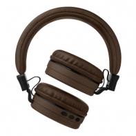 купить Rombica Беспроводные наушники Mysound BH-11, коричневый в Алматы фото 3