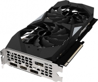 купить Видеокарта, Gigabyte, RTX2060 WINDFORCE OC 6G (GV-N2060WF2OC-6GD) 4719331304256, GDDR6, 192bit, DVI, HDMI, 3-DP, Windforce 2X Fan, Цветная коробка в Алматы фото 2