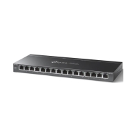 купить Коммутатор PoE+ 16-портовый Tp-Link TL-SG116P <16 портов RJ45 10/100Mbps PoE+ 802.3at/802.3af, бюджет мощности PoE 120 Вт, режим Extend (до 250 м передачи данных и питания по PoE)> в Алматы фото 2