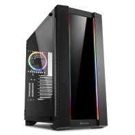 Купить Корпус ПК без БП Sharkoon ELITE SHARK CA200G <EATX, 4x3.5, 7x2.5, 2xUSB 3.0, 2xUSB2.0, Audio, 506*240*517mm> Алматы