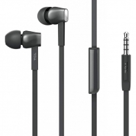 купить TCL In-ear Wired Headset, Strong Bass, Frequency of response: 10-22K, Sensitivity: 107 dB, Driver Size: 8.6mm, Impedence: 16 Ohm, Acoustic system: closed, Max power input: 20mW, Connectivity type: 3.5mm jack, Color Shadow Black в Алматы фото 2