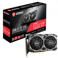 купить Видеокарта MSI Radeon RX 5500 XT, 8GB GDDR6 128-bit 1xHDMI 3xDP RX 5500 XT MECH 8G OC  в Алматы фото 1