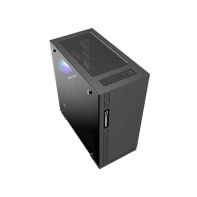 купить Корпус Gamemax Dark Ranger H605-TR 2*3,5 2*2,5 4слота  VGA340мм CPU155мм Сталь 0,6мм, ATX, 1хFAN12CM ATX Черный (Gamemax Dark Ranger) в Алматы фото 2
