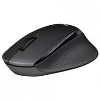 купить Мышь беспроводная Logitech B330 910-004913 Silent Plus Black (черная, оптическая, 1000dpi, 2.4 GHz/USB-ресивер, бесшумная, под правую руку) в Алматы фото 1