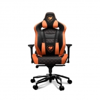 купить Игровое компьютерное кресло, Cougar, ARMOR TITAN PRO, Искусственная кожа PU AIR, (Ш)60*(Г)64*(В)131 (138) см, Чёрно-Оранжевый в Алматы фото 2
