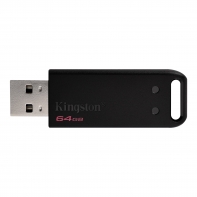 купить USB Флеш 64GB 2.0 Kingston DT20/64GB черный в Алматы фото 2