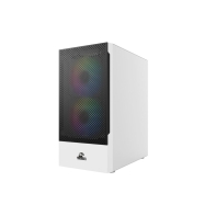 купить Корпус Wintek Shadow PRO 801 W-M TG, ATX, USB 1*3.0/2*2.0, HD-Audio Mic, 2*14cm 1*12cm ARGB fan (без контроллера), белый в Алматы фото 2