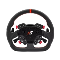 Купить Игровой руль GT1 D Steering Wheel with GT Pro Hub(K)| Shifter & Clutch Paddles | Leather Алматы