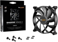 купить Вентилятор для компьютерного корпуса,Bequiet!, Shadow Wings 2, 140mm, PWM, BL087, Чёрный в Алматы фото 3