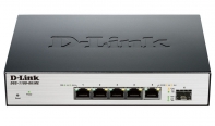 купить D-Link DGS-1100-06/ME/A1B Упр-ый  L2  5 портов 10/100/1000Base-T и 1 портом 100/1000Base-X SFP /  в Алматы фото 1