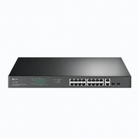 купить Коммутатор Smart GbE 16-портовый Tp-Link TL-SG2218 <JetStream&trade; 16 10/100/1000Mbps RJ45 ports   2 Gigabit SFP slots, 36Gbps> в Алматы фото 1