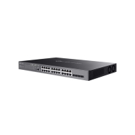 купить Коммутатор PoE+ управляемый GbE 24-портовый Tp-Link SG3428MP <JetStream™ 24 порта GbE 802.3af/at (max 30W на порт), 4 гигабитных SFP-слота, коммутационная матрица 56 Гбит/с, консольный порт управления, бюджет мощности PoE 384W, интеграция с Omada SDN в Алматы фото 2