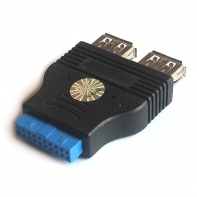 купить Переходник V-T 20pin(MB)/2 USB3.0 в Алматы фото 2