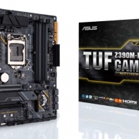 купить Материнская плата ASUS TUF Z390M-PRO GAMING LGA1151, 4xDDR42666/2400/2133 MHz, 6 x SATA3, 2xM2, 1 x DP 1 x HDMI, 1 x USB 3.1 Gen 2 Type-A, 4 x USB 3.1 Gen 1 (blue) Type-A, 1 x USB 3.1 Gen 1 (black) Type-C, mATX в Алматы фото 1