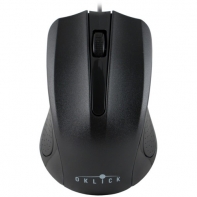 купить Мышь Oklick 225M черный оптическая (1200dpi) USB (2but) в Алматы фото 1