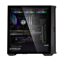 купить Компьютерный корпус Zalman Z10 BLACK, MidT, 2xUSB3.0, 1 x USB Type-C, 1x140mm, 1x120mm в Алматы фото 2