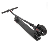 купить Электросамокат HIPER Slim VX561 Black, колеса 6.5"-5" шины литые шины, 230 Вт мотор, батарея 4Ач(25,2В,101Втч), до 20кмч, черный в Алматы фото 3