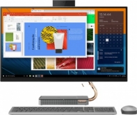 купить Моноблок Lenovo IdeaCentre A540-27ICB  27** QHD(2560x1440) IPS/Intel Core i5-9400T 1.80GHz Hexa/8GB/1TB/GMA HD630/noDVD/WiFi/BT4.0/CR/KB+MOUSE(WLS)/W10H/1Y/GREY в Алматы фото 2