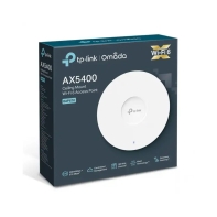 купить Точка доступа потолочная двухдиапазонная AX5400 GbE TP-Link EAP670 <2,5 Гбит/с порт Ethernet RJ-45 (с поддержкой PoE IEEE802.3at), IEEE 802.11ax/ac/n/g/b/a, 574 Mbps на 2,4 GHz, 4804 Mbts на 5 GHz, встроенные всенаправленные 2,4 GHz: 4 антенны 4 dBi  в Алматы фото 3