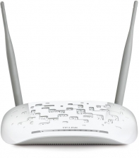 Купить Модем беспроводной ADSL2 300M Tp-Link TD-W8968(RU) <300M Wireless N ADSL2  Modem Router, 4-port Switch, 1 USB 2.0 Port, Wireless On/Off and WPS button, 2T2R, 802.11b/g/n, 2*5dBi антенны> Алматы