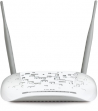 купить Модем беспроводной ADSL2 300M Tp-Link TD-W8968(RU) <300M Wireless N ADSL2  Modem Router, 4-port Switch, 1 USB 2.0 Port, Wireless On/Off and WPS button, 2T2R, 802.11b/g/n, 2*5dBi антенны> в Алматы