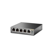купить Switch 5 port TP-Link TL-SG1005P, 5x10/100/1000 Мбит/с Gigabit Ethernet, 4xPoE, 56 B в Алматы фото 2