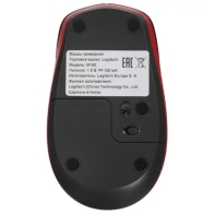 купить Мышь компьютерная Mouse wireless LOGITECH M190 red-black 910-005926 в Алматы фото 3