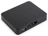 Купить Разветвитель HDMI Cablexpert DSP-2PH4-03, HD19F/2x19F, 1 компьютер => 2 монитора, Full-HD, 3D, 1.4v, Алматы