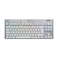 купить Клавиатура беспроводная игровая LOGITECH G915 X LIGHTSPEED TKL White/Tactile(920-012737) в Алматы фото 1