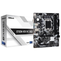 купить Материнская плата ASRock B760M-HDV/M.2 D4 LGA1700 2xDDR4 4xSATA RAID M.2 VGA HDMI DP mATX в Алматы фото 1