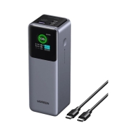 купить Пауэрбанк Ugreen 25000mAh Fast Charging PB722 35525B 200W USB A, 2 x USB-C в Алматы фото 1