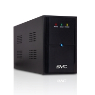 купить UPS SVC V1500-L, 1500 VA, 900W, 2x12V/9 Ah, AVR 145-290 V, 3 розет. в Алматы фото 2
