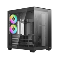 Купить Корпус Ocypus Delta C74 BK ARGB ATX/MATX/ITX, USB3.0x2, Type C, Черный, Delta-C74-BKD200XX-GL Алматы