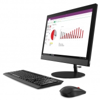 купить Моноблок Lenovo V130-20IGM AIO 19.5** WXGA+(1440x900)/Intel Celeron J4005 2.00GHz Dual/4GB/1TB/Intel UHD Graphics 600/DVD&plusmn;RW/CR/KB+MOUSE(USB)/DOS/1Y/BLACK в Алматы фото 2