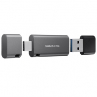 купить USB-ФЛЕШ-НАКОПИТЕЛЬ  64Gb Samsung DUO Plus USB 3.1 Type-C Silver MUF-64DB/APC в Алматы фото 3