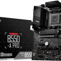 купить Материнская плата MSI B550-A PRO AM4 4xDDR4 6xSATA3 2xM.2 HDMI DP ATX в Алматы фото 1