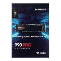купить Твердотельный накопитель SSD Samsung 990 PRO MZ-V9P1T0BW 1 ТБ,M.2 2280 PCI-E,чтение: 7450 МБ/с,запись:6900 МБ/с,MLC 3D в Алматы фото 2