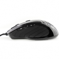купить Мышь Crown CMXG-703 Gaming оптическая/6 кнопок/800/1000/1600/2400DPI/чёрная и эргономичная форма с подсветкой в Алматы фото 2