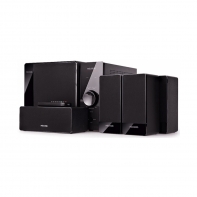 купить Акустическая система, Microlab, FC360/5.1, 6.1, 100Вт(14Вт*5 30Вт), Выход 6RCA, Вход 6RCA, Фирменная технологии *EAirbass*, Беспроводной пульт ДУ, Тёмное дерево в Алматы фото 1
