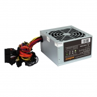 купить БА 450W Sohoo ATX-450 12CM FAN, ATX, Кабели: 20+4P, 4P, 3*IDE, 1*SATA (Кабель питания 1,2 м) (Данный блок питания протестирован в связке: i3-7100 + 8GB DDR4 + 2 HDD + 1050 Ti) в Алматы фото 1