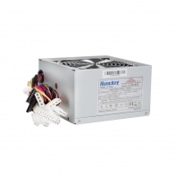 купить Блок питания, HuntKey, CP-350H, 350W, ATX, 20 4 pin, 4pin, 2*Sata, 3*Molex, 1*FDD, Поддержка Haswell, Вентилятор 12 см, Кабель питания в комплект не входит, Серый в Алматы фото 1