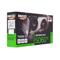 купить Видеокарта Inno3D GeForce RTX5060 Ti TWIN X2, 16G GDDR7 128-bit HDMI 3xDP N506T2-16D7-191073N в Алматы фото 5